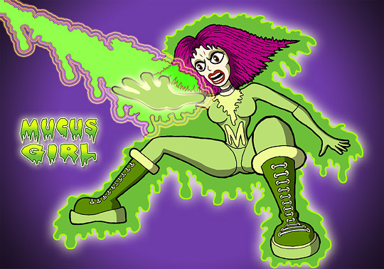 Mucus Girl - Click for larger version